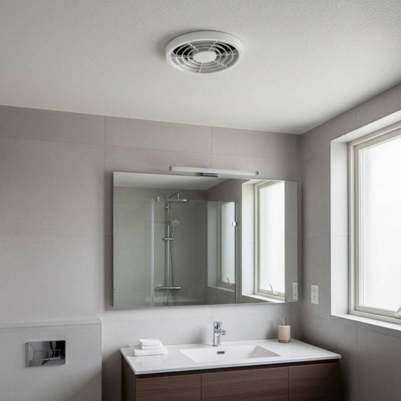 Powder Room Fan Installation in Conroe, TX